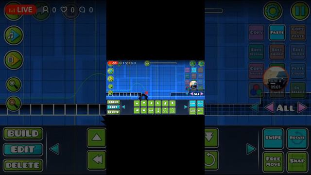 Делаю свой уровень в Geometry Dash\Перед Днём Рождения\ смотреть онлайн