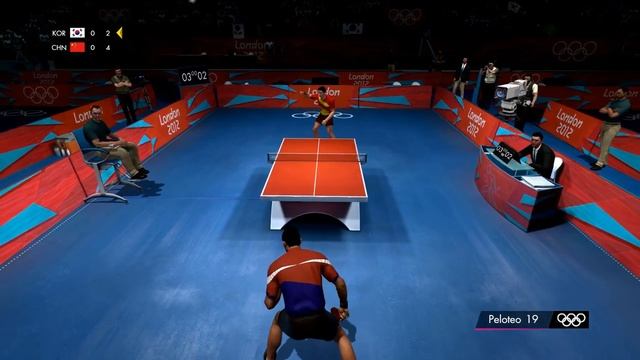 London 2012 - Table Tennis Gameplay Clip (PC, 1080p)