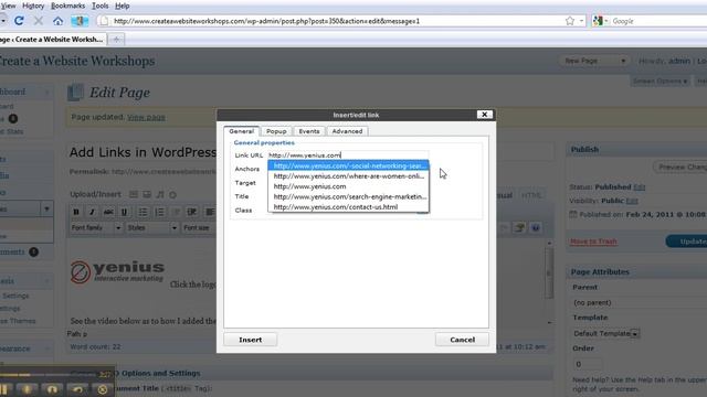 add a link to wordpress pages blog posts смотреть онлайн