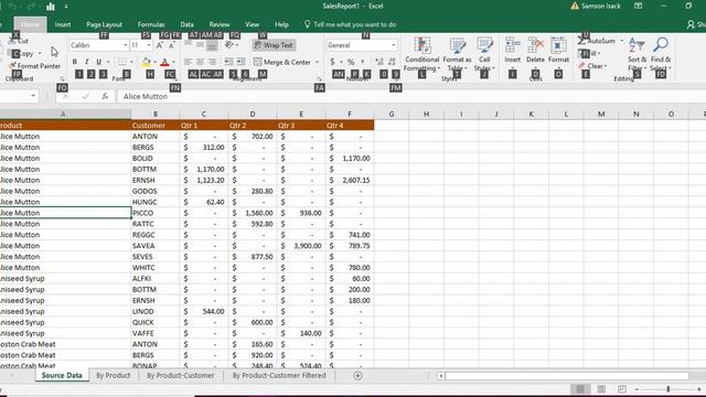 Excel : Using Ribbon short cuts in Excel смотреть онлайн