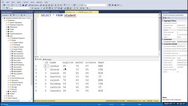 Class 20 ( 4 pm batch ) mssql aggregate function смотреть онлайн