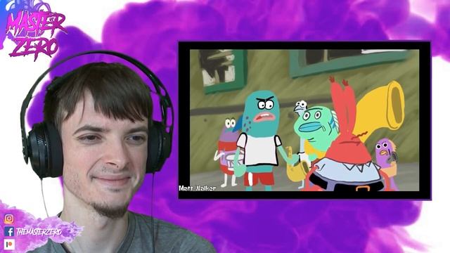 "SpongeBob Band Geeks Reanimated Collab" Reaction! смотреть онлайн