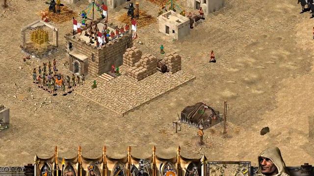 #6 Stronghold Crusader/крепость крестоносца бесконечная пустыня,прохождение на русском языке смотреть онлайн