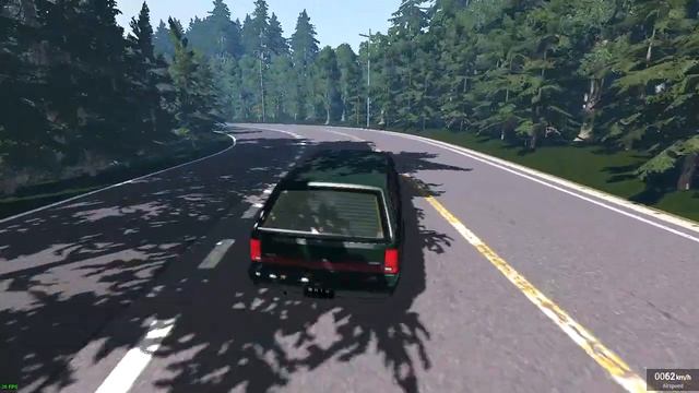 BeamNG.Drive - Station Wagon Touge Drift смотреть онлайн