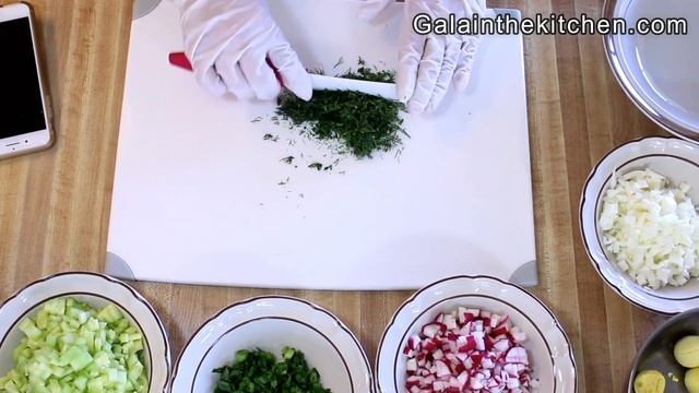 Russian Cold Summer Soup Okroshka Recipe