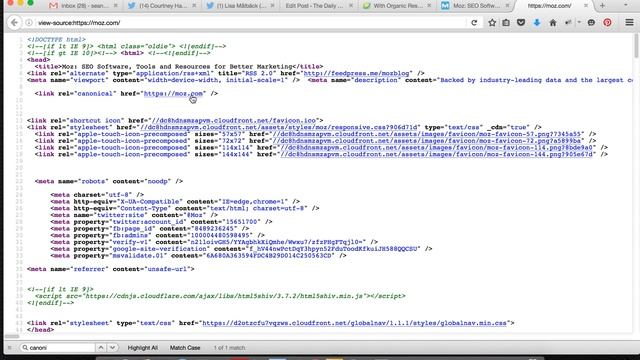 On-Page Seo Basics & Moz.com Source Code Analysis смотреть онлайн