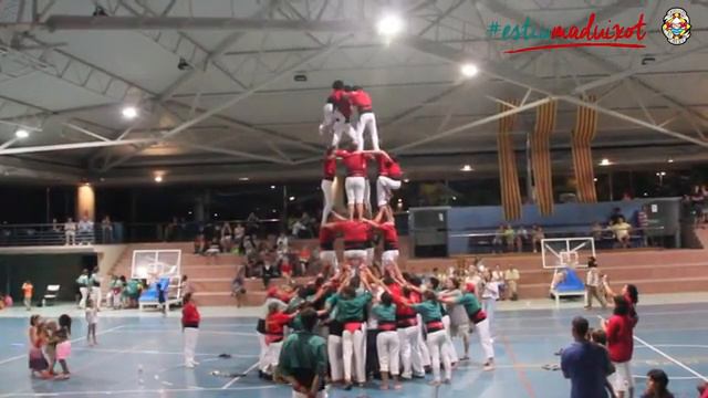 4d6 Castellers Alt Maresme @Santa Susanna (08/08/2015) смотреть онлайн