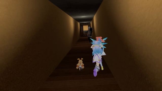 VRChat Moments - Vr anime girls chase knight: Virtual Reality смотреть онлайн