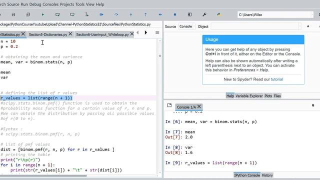 Statistics with Python - Binomial distribution with Python #binomialdistribution смотреть онлайн