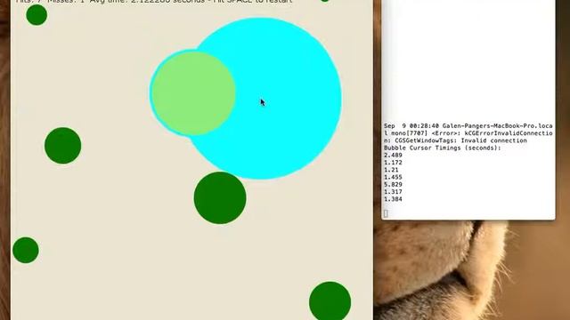 Bubble Cursor implementation - CS260 смотреть онлайн