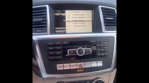 Connecting Bluetooth in a Mercedes Benz ML350 4MATIC