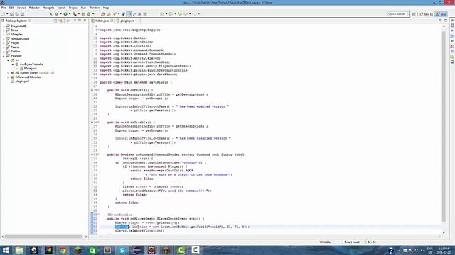 Spigot Coding for Beginners 1.10.x episode 3 *Events and Locations* смотреть онлайн