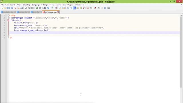 LOGIN FORM AND PROFILE USING HTML AND PHP смотреть онлайн