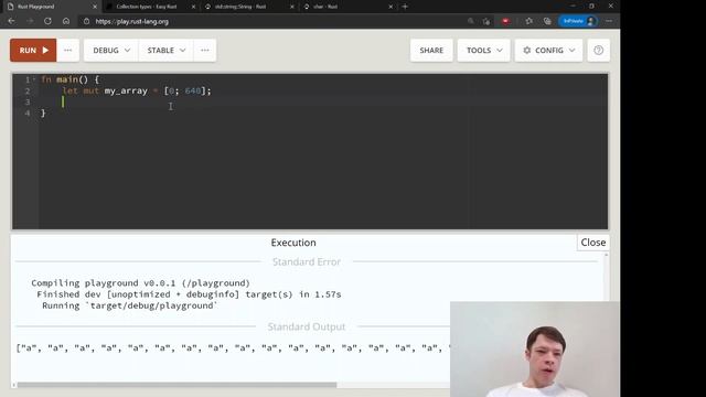Easy Rust 021: Arrays смотреть онлайн