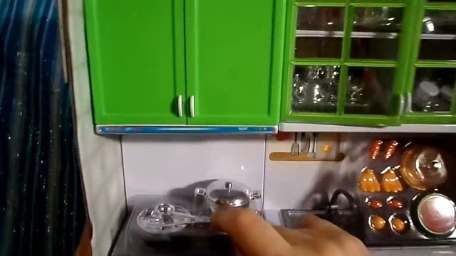 Обзор на мебель для кукол Кухню Vogue Kitchen 3 Отсека смотреть онлайн