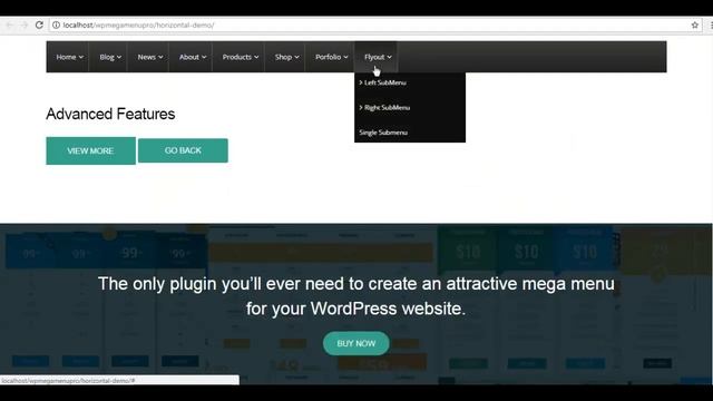 WP Mega Menu Pro - How to Configure Portfolio, Flyout Menu & Advanced Mega Menu | WordPress Tutoria смотреть онлайн