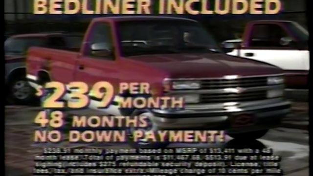1991 Chevrolet Truck Commercial смотреть онлайн