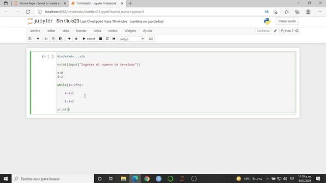 Lenguaje Python 10 - Cálculo de la suma de números pares смотреть онлайн