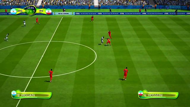 2014 FIFA World Cup Brazil | Argentina vs Iran | FIFA 14 PREDICTS (PS4) смотреть онлайн