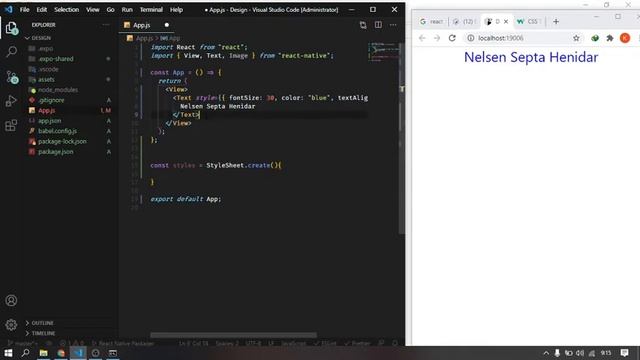 2. React Native (Style, Flex) смотреть онлайн