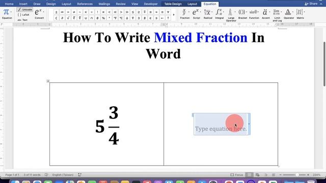 How To Write Mixed Fraction In Word - [ QUICKLY ] смотреть онлайн