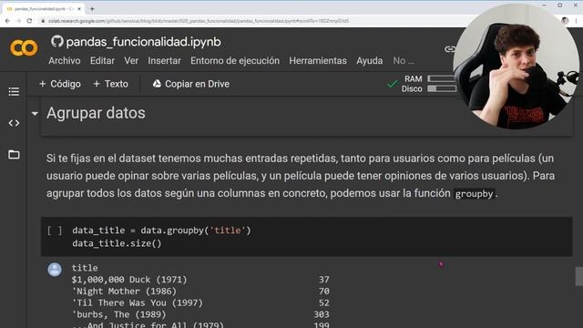 Pandas - Funcionalidad Esencial смотреть онлайн