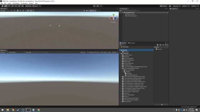 VRTK Tilia 01 Setup смотреть онлайн