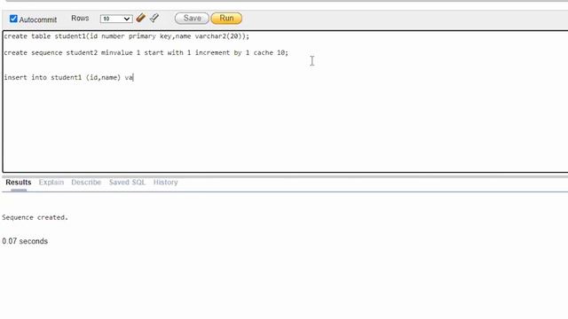 Auto increment Using Sequence in SQL oracle 11g |Lecture # 12 | Arslan Ali смотреть онлайн