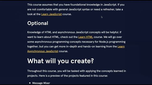 Beginner's Guide to Node.js Programming: Learn Node.js from Scratch, Codecademy Learn Node.js смотреть онлайн
