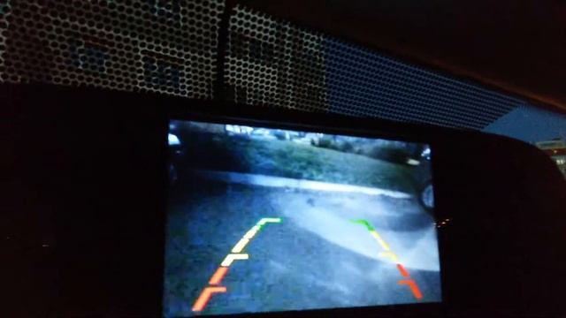 Камера заднего вида на Lada Largus в ночное время смотреть онлайн