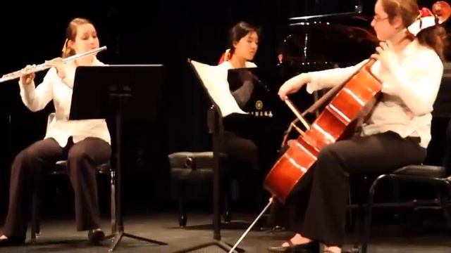 Carl Maria von Weber, Trio for Piano, Flute & Cello in G minor, opus 63 смотреть онлайн