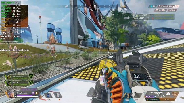 Apex Legends | RTX 3060 Ti + Ryzen 5 3600 | 1080P | Low Settings смотреть онлайн