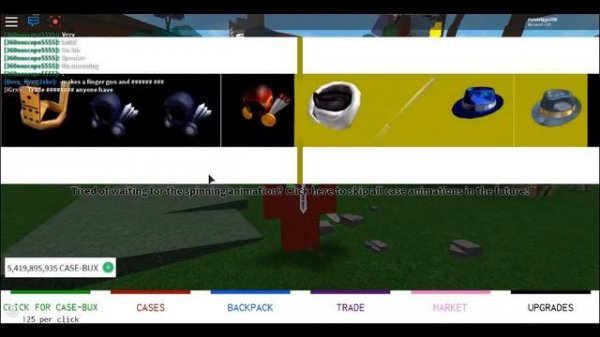 CASE CLICKER-opening cases-(Roblox)ep 2