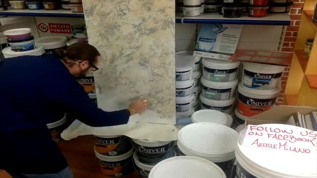 Нанесение декоративной штукатурки Cebo Free BLACK