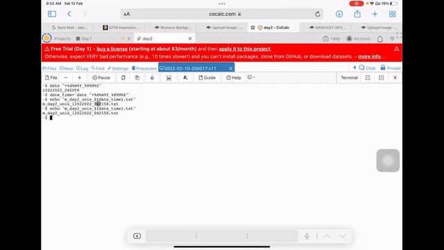 Session on Date and Basename command Unix смотреть онлайн