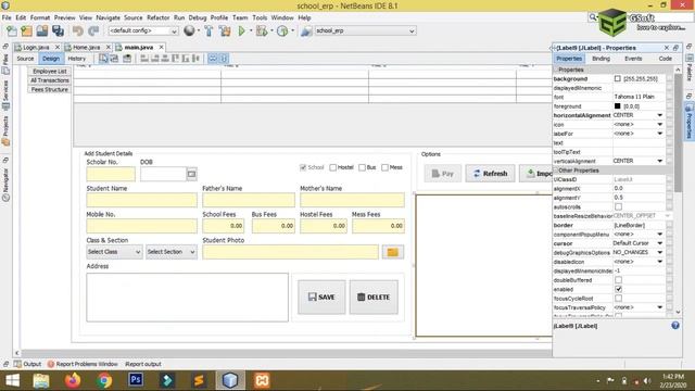 how to resize image icon to fit a jLabel, jPanel or jButton using java | netbeans tutorials #38 смотреть онлайн