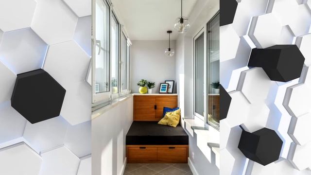 Как обустроить лоджию. Современный балкон дизайн. Balcony Design