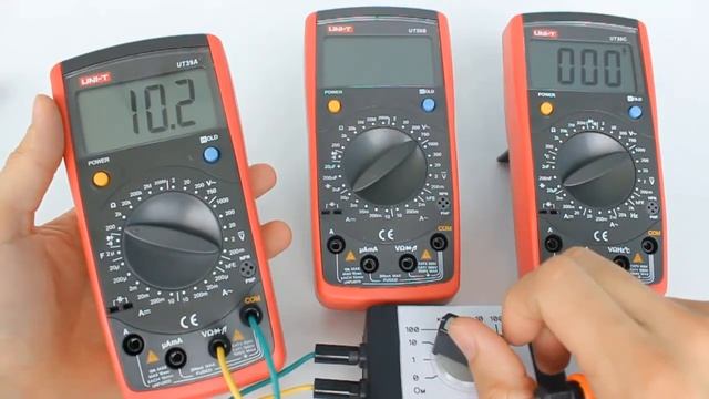 UT39A, UT39B, UT39C мультиметры цифровые UNI-T смотреть онлайн