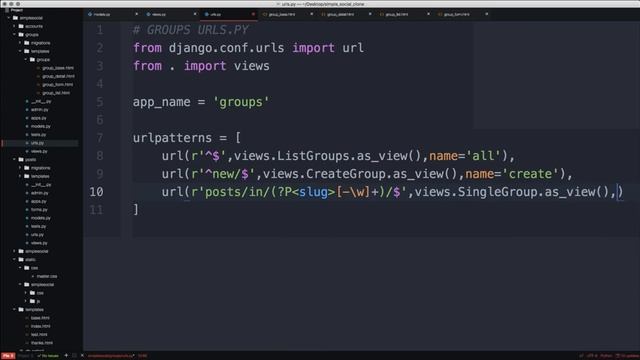 9. part eight | python django tutorial 2020 | python django project | django social media смотреть онлайн