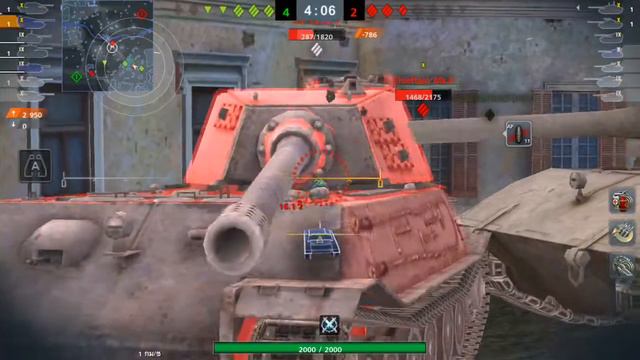 [WoTB] JagdPanzer E100 - 4,543 DMG 3 Kills смотреть онлайн