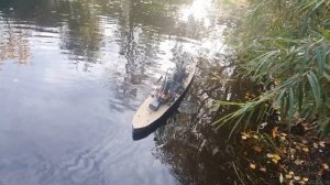 ПРИНЦ Уэльский, корабль из пластилина. Мощнейшим взрывом уничтожил модель английского линкора)