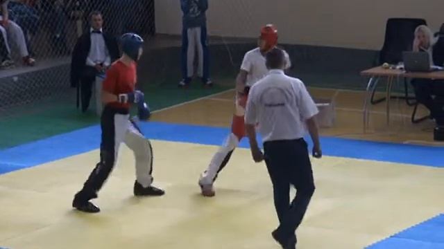 Лебедев Дмитрий 1 ЛАЙТ 24.10.15 Чемпионат и Первенство Республики Крым по кикбоксингу WAKO смотреть онлайн