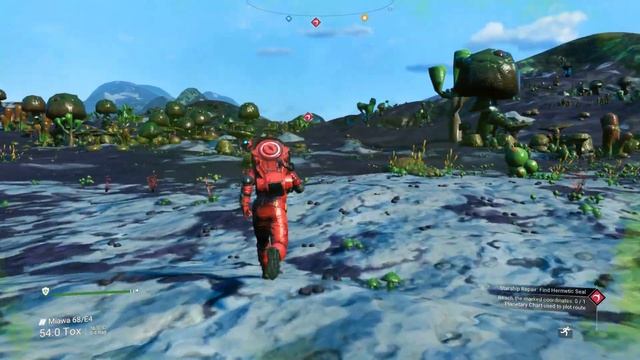 No Man's Sky Waypoints Relaxed Mode Start Demonstration смотреть онлайн