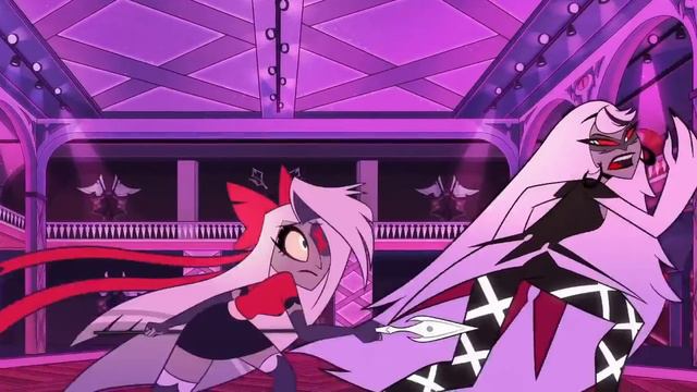 Vaggie and Carmilla Carmine "Out For Love" Hazbin Hotel Music Video смотреть онлайн