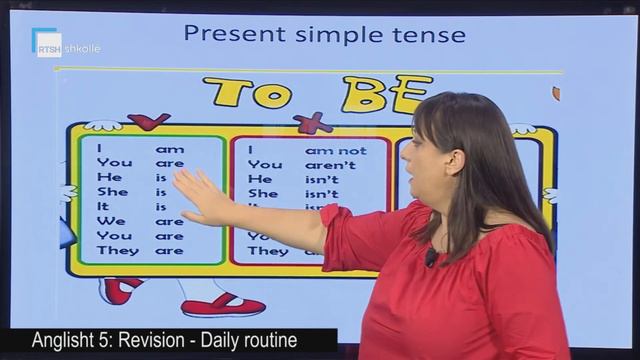 Anglisht 5 - Revision: Daily routine смотреть онлайн
