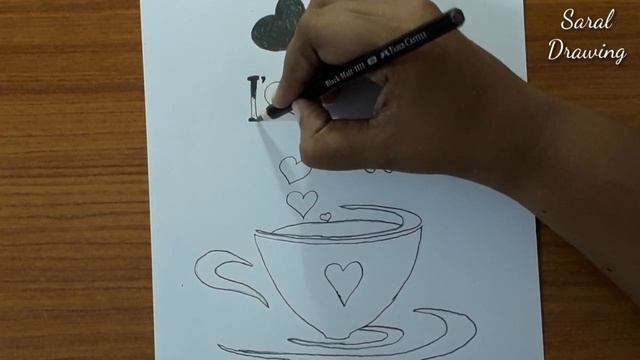 How To Draw A Coffee Cup Step By Step смотреть онлайн