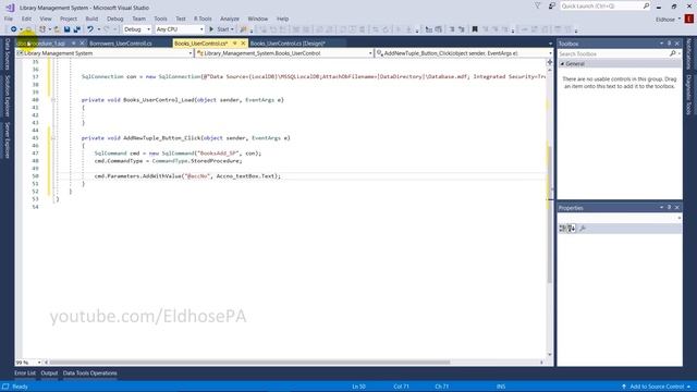 DBMS Mini Project - Part 12 | Add and view data in local databse using Stored procedures in c# смотреть онлайн
