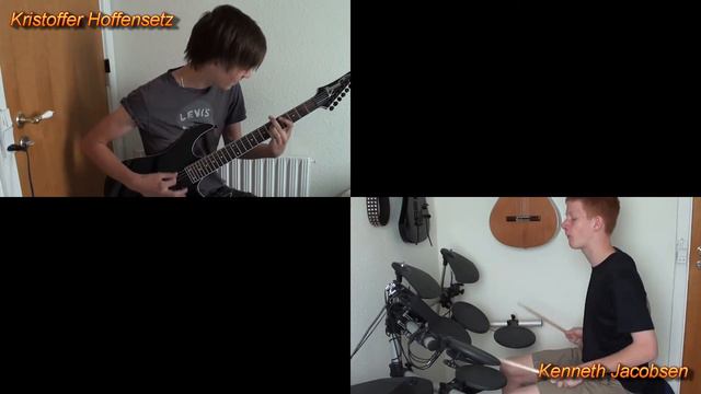 The Downtown Fiction - I Just Wanna Run (Drum & Guitar cover by Lund & Hoffensetz) смотреть онлайн