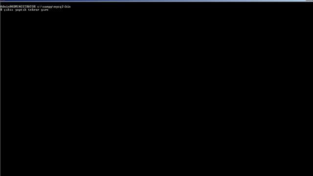 PhpMyAdmin'i Komut Satırından Yönetmek ( Büyük Boyutlu Sql Yükleme ) -Part 1 смотреть онлайн
