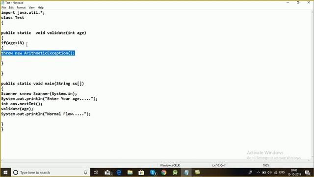 Exception In Java| Exception Handling |Try,Catch,Finally, Throw & Throws In Hindi - 136 смотреть онлайн